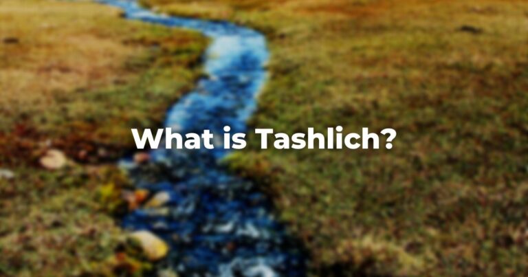 What is Tashlich?