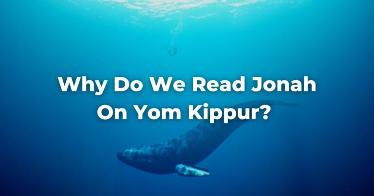 Why Do We Read Jonah On Yom Kippur?
