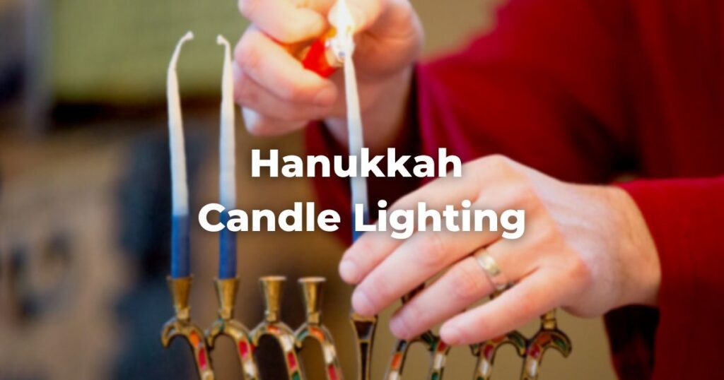 How to light the Hanukkah Candles