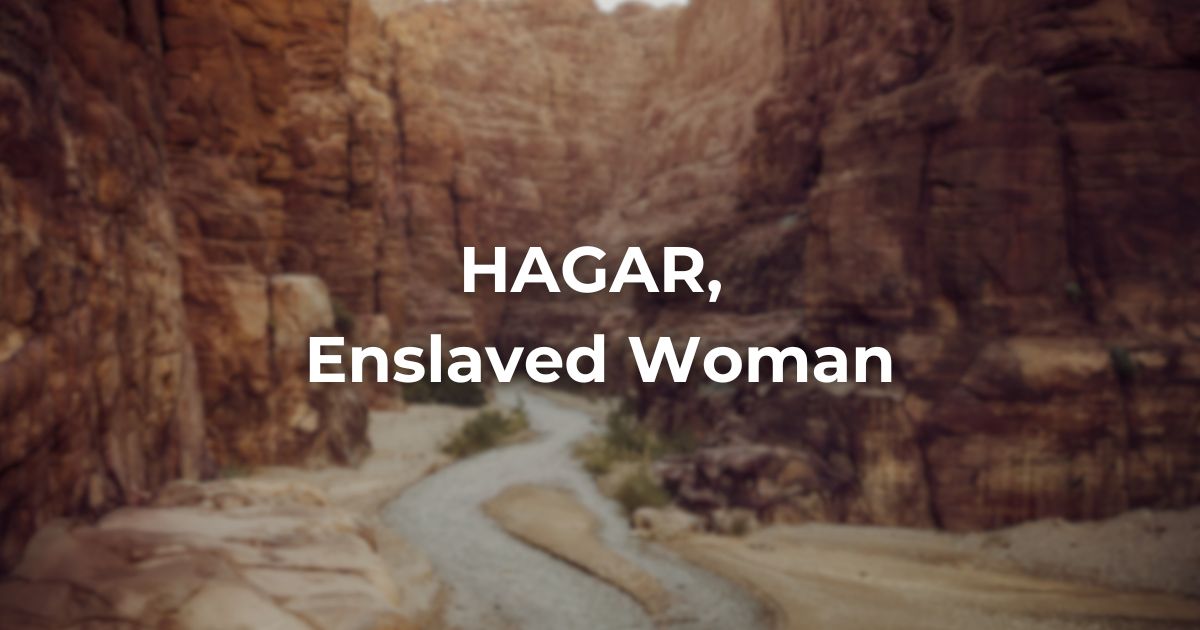 Hagar, enslaved woman