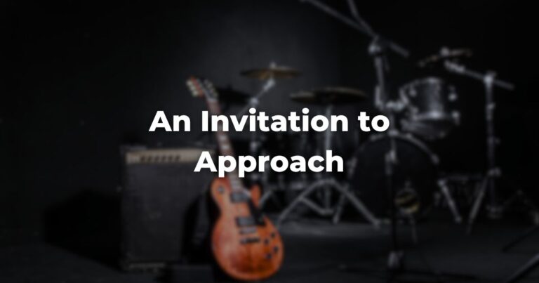 An Invitation to Approach